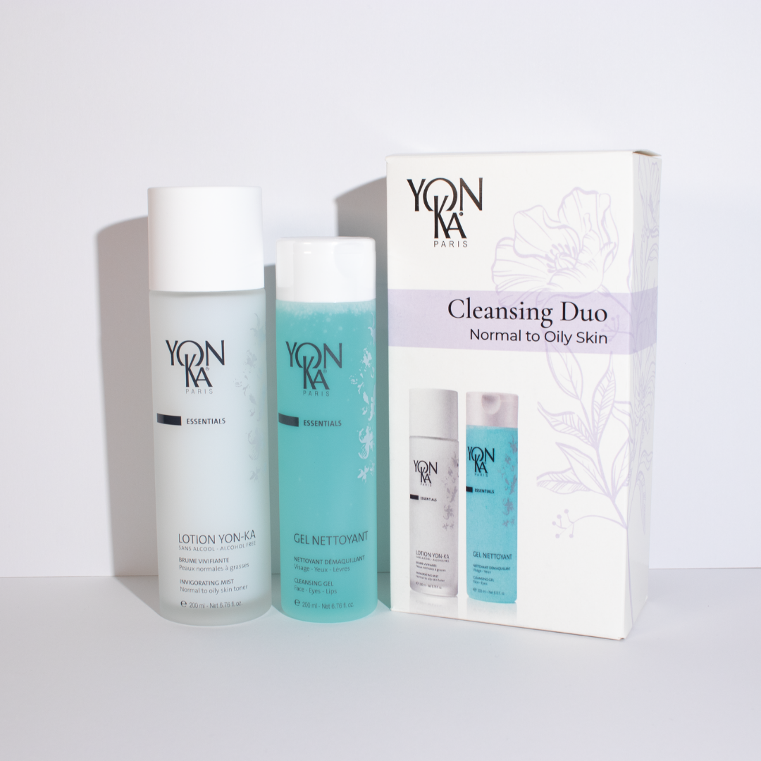 Yonka Paris Normal to Oily Skin Cleansing Duo Gift Set (Save €14)