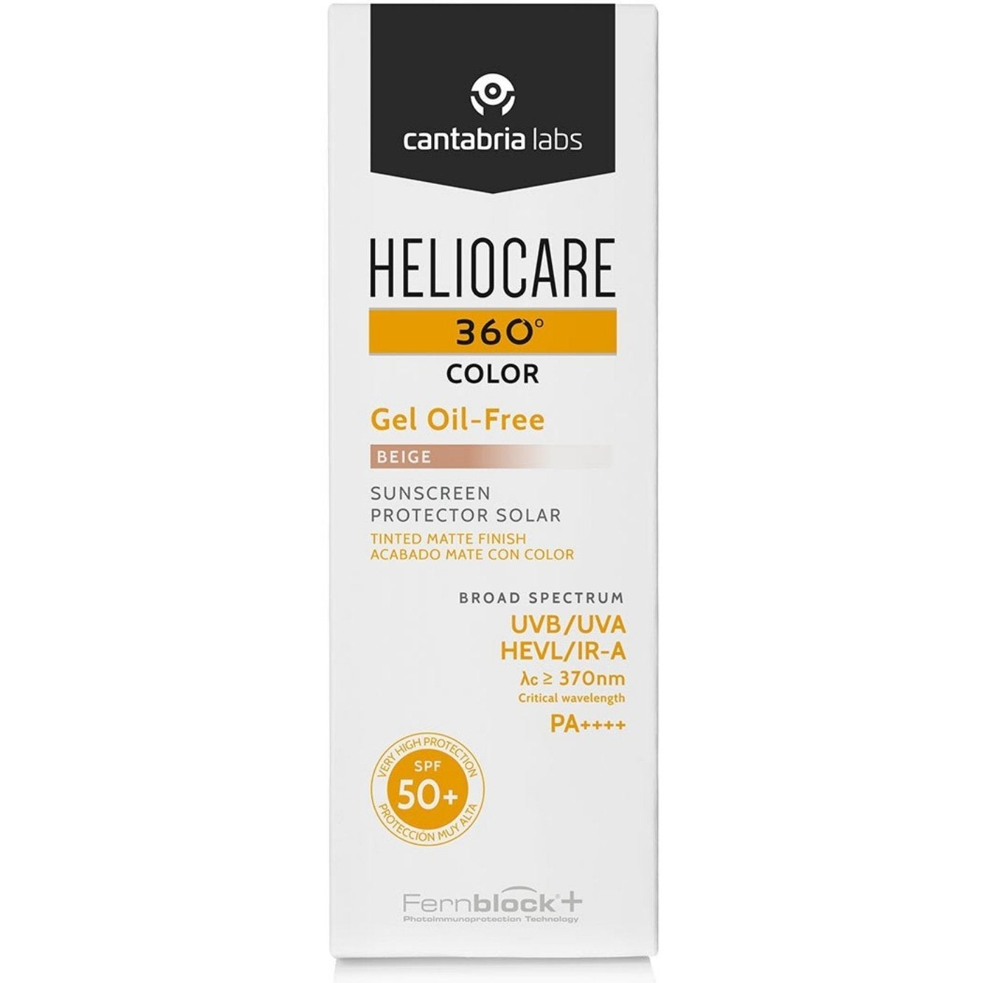 Heliocare Oil Free Gel Colour 50ml